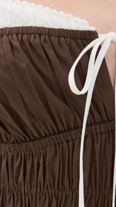 NIA Thomas Midi Dress Coffee | Thumbnail 6 NIA Thomas Midi Dress Coffee | Thumbnail 6
