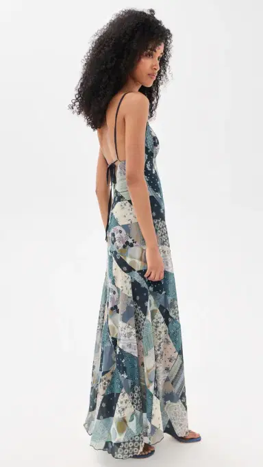 Free People Tis The Season Maxi Dress Storm Combo 6 | Thumbnail 4 Free People Tis The Season Maxi Dress Storm Combo 6 | Thumbnail 4