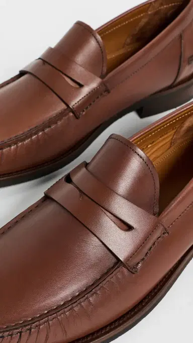Allen Edmonds Sorrento Penny Loafers chili - 640 | Thumbnail 5 Allen Edmonds Sorrento Penny Loafers chili - 640 | Thumbnail 5
