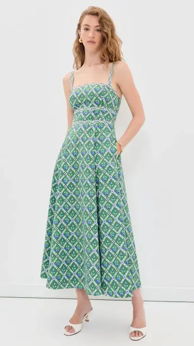 Hill House Home The argot Dress Diamond Cherries | Thumbnail 2 Hill House Home The argot Dress Diamond Cherries | Thumbnail 2