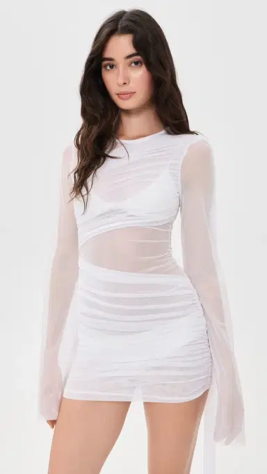 Bananhot arissa Mini Dress White | Thumbnail 2 Bananhot arissa Mini Dress White | Thumbnail 2