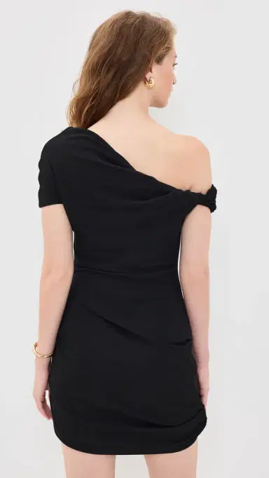 Paris Georgia Elemental Ida Mini Dress Black | Thumbnail 3 Paris Georgia Elemental Ida Mini Dress Black | Thumbnail 3