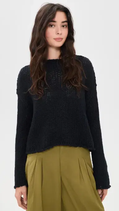 Free People Opal Sweater Black | Thumbnail 2 Free People Opal Sweater Black | Thumbnail 2