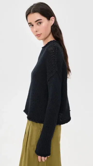 Free People Opal Sweater Black | Thumbnail 4 Free People Opal Sweater Black | Thumbnail 4