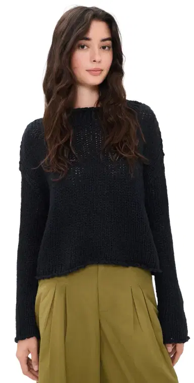 Free People Opal Sweater Black | Thumbnail 1 Free People Opal Sweater Black | Thumbnail 1