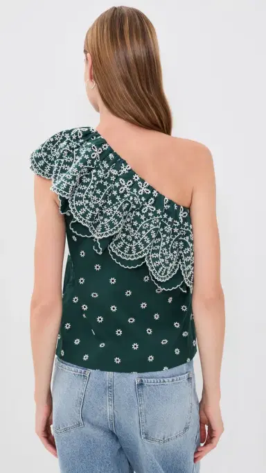 Essentiel Antwerp Kath Scallop Edge Top | Thumbnail 3 Essentiel Antwerp Kath Scallop Edge Top | Thumbnail 3