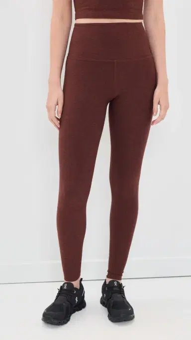 Beyond Yoga Spacedye Caught In The idi 7/8 Leggings Iced ocha Heather | Thumbnail 2 Beyond Yoga Spacedye Caught In The idi 7/8 Leggings Iced ocha Heather | Thumbnail 2