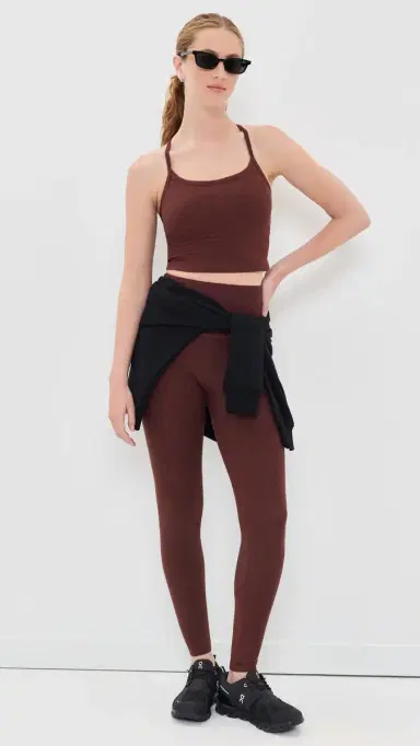 Beyond Yoga Spacedye Caught In The idi 7/8 Leggings Iced ocha Heather | Thumbnail 5 Beyond Yoga Spacedye Caught In The idi 7/8 Leggings Iced ocha Heather | Thumbnail 5