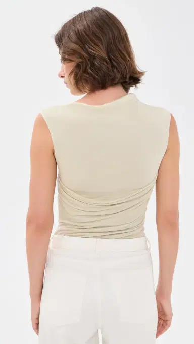 Paris Georgia Elemental Draped Top Putty | Thumbnail 3 Paris Georgia Elemental Draped Top Putty | Thumbnail 3