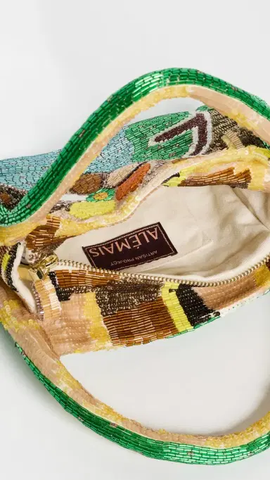 ALÉMAIS Limelight Beaded Barrel Bag Multi One Size | Thumbnail 6 ALÉMAIS Limelight Beaded Barrel Bag Multi One Size | Thumbnail 6
