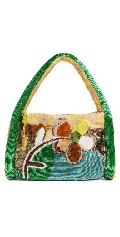 ALÉMAIS Limelight Beaded Barrel Bag Multi One Size | Thumbnail 1 ALÉMAIS Limelight Beaded Barrel Bag Multi One Size | Thumbnail 1