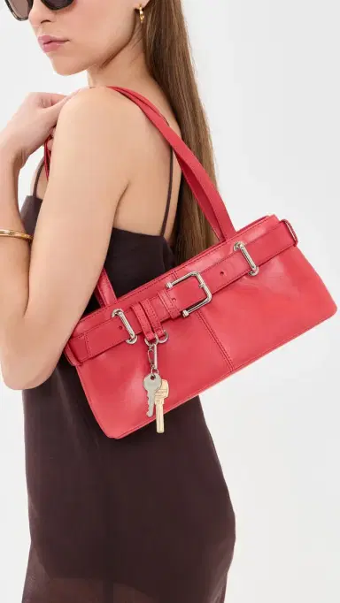 OSOI Shoulder Brocle Mini Aged Red One Size | Thumbnail 3 OSOI Shoulder Brocle Mini Aged Red One Size | Thumbnail 3