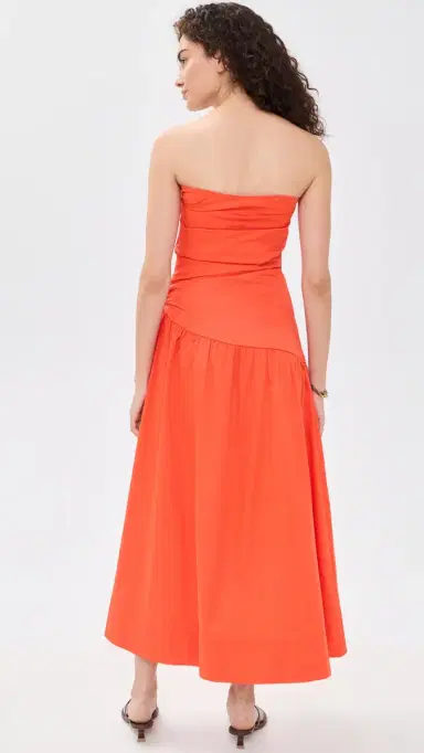 ROAME. Rene Tie Dress Poppy | Thumbnail 3 ROAME. Rene Tie Dress Poppy | Thumbnail 3