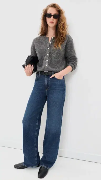 American Vintage Vitow Cardigan Acier Chine S | Thumbnail 5 American Vintage Vitow Cardigan Acier Chine S | Thumbnail 5