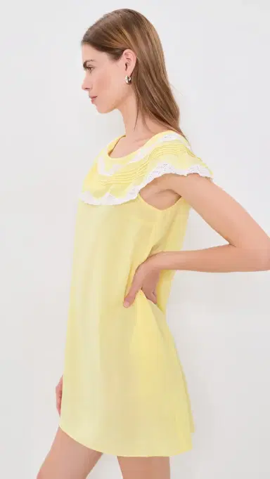 Posse Tabitha Off Shoulder Mini Dress Passion Fruit L | Thumbnail 4 Posse Tabitha Off Shoulder Mini Dress Passion Fruit L | Thumbnail 4