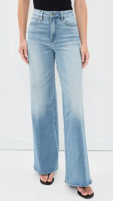 GOOD AMERICAN Good Waist Palazzo Jeans Indigo417 8 | Thumbnail 2 GOOD AMERICAN Good Waist Palazzo Jeans Indigo417 8 | Thumbnail 2