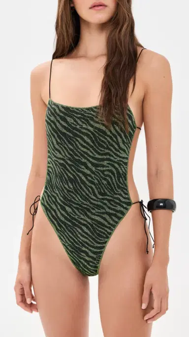 Oseree Animalier Cut Out One Piece Printed urex | Thumbnail 2 Oseree Animalier Cut Out One Piece Printed urex | Thumbnail 2