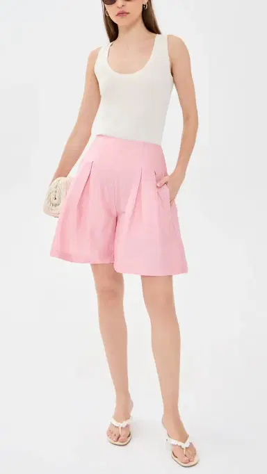 CHAN LUU Techno Taffeta Long Shorts Rose 4 | Thumbnail 5 CHAN LUU Techno Taffeta Long Shorts Rose 4 | Thumbnail 5