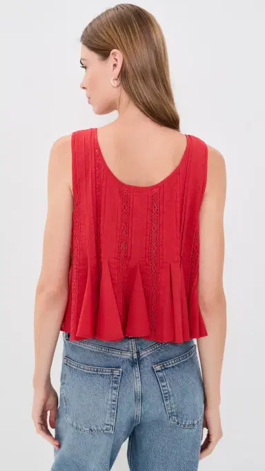 Sea Pippa Blouse Red L | Thumbnail 3 Sea Pippa Blouse Red L | Thumbnail 3