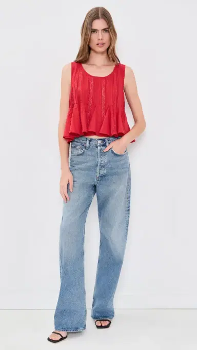 Sea Pippa Blouse Red L | Thumbnail 5 Sea Pippa Blouse Red L | Thumbnail 5