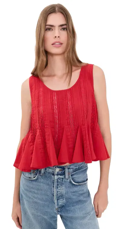 Sea Pippa Blouse Red L | Thumbnail 1 Sea Pippa Blouse Red L | Thumbnail 1