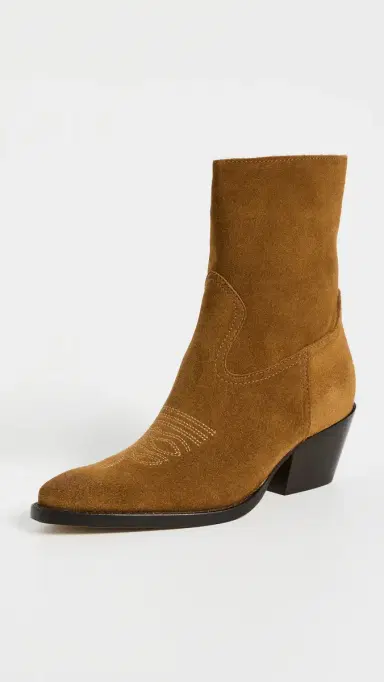 Dolce Vita Klyde Booties Cognac Suede | Thumbnail 2 Dolce Vita Klyde Booties Cognac Suede | Thumbnail 2