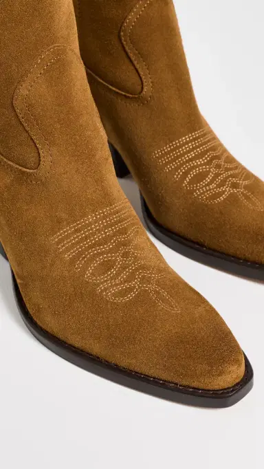 Dolce Vita Klyde Booties Cognac Suede | Thumbnail 6 Dolce Vita Klyde Booties Cognac Suede | Thumbnail 6