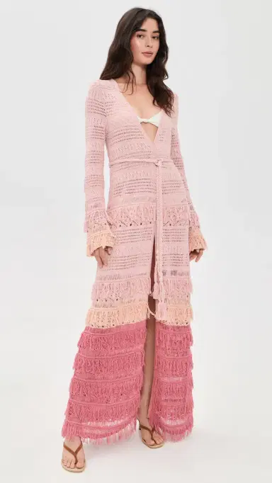 Devon Windsor Maureen Robe Dragon Fruit | Thumbnail 2 Devon Windsor Maureen Robe Dragon Fruit | Thumbnail 2