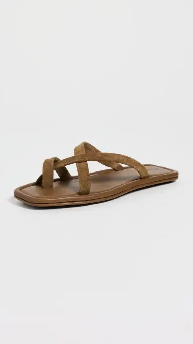 St. Agni Soft Strap Slides toffee suede | Thumbnail 2 St. Agni Soft Strap Slides toffee suede | Thumbnail 2