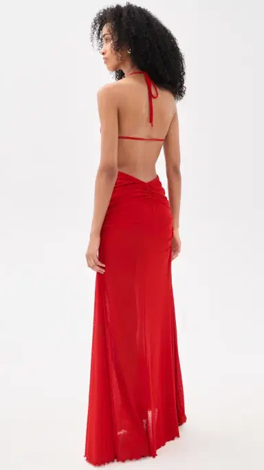 SIEDRÉS Nensi Maxi Dress Red | Thumbnail 3 SIEDRÉS Nensi Maxi Dress Red | Thumbnail 3