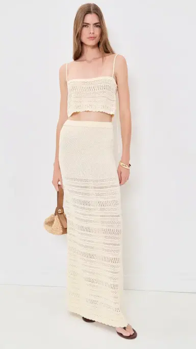 DEVON WINDSOR Wynne Skirt Opal | Thumbnail 5 DEVON WINDSOR Wynne Skirt Opal | Thumbnail 5
