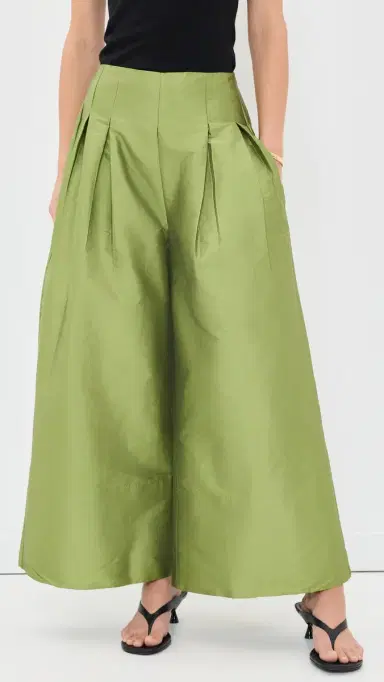 Chan Luu Techno Taffeta Trousers Tulip Stem | Thumbnail 2 Chan Luu Techno Taffeta Trousers Tulip Stem | Thumbnail 2