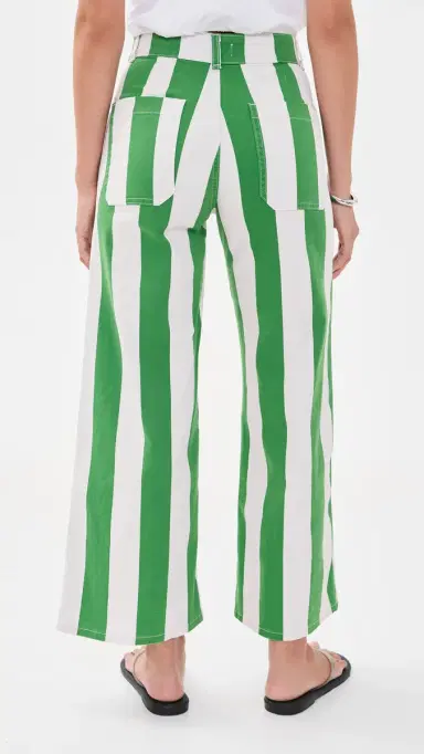 Askk NY Cropped Sailor Pants Beverly Stripe | Thumbnail 3 Askk NY Cropped Sailor Pants Beverly Stripe | Thumbnail 3