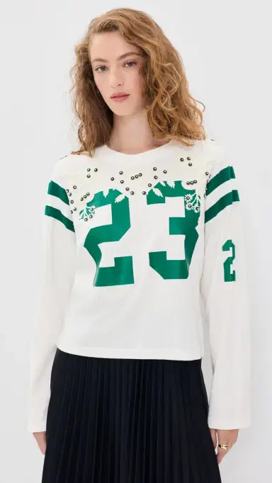 Sea Georgie portswear Tee Cream | Thumbnail 3 Sea Georgie portswear Tee Cream | Thumbnail 3