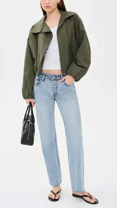 Moussy Vintage Covington Straight Low Jeans | Thumbnail 5 Moussy Vintage Covington Straight Low Jeans | Thumbnail 5