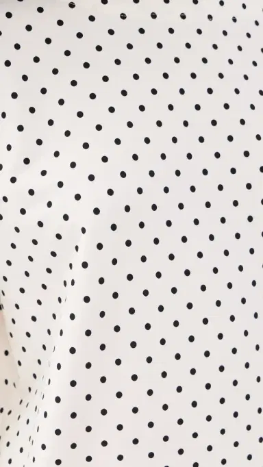 POSSE Tommy Top IVORY BLACK POLKA DOT | Thumbnail 6 POSSE Tommy Top IVORY BLACK POLKA DOT | Thumbnail 6