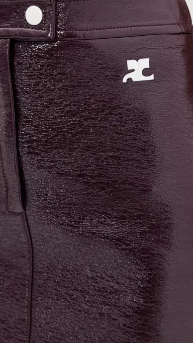 Courrèges Vinyl Reedition Mini Skirt | Thumbnail 6 Courrèges Vinyl Reedition Mini Skirt | Thumbnail 6