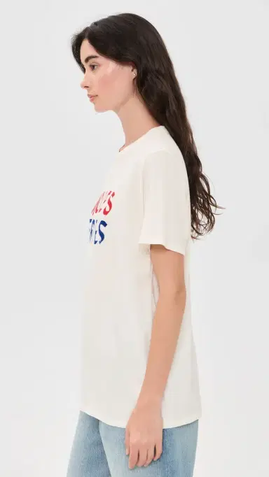 Clare V. oules Frites Original Tee Cream | Thumbnail 4 Clare V. oules Frites Original Tee Cream | Thumbnail 4