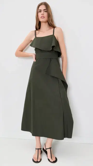 Proenza Schouler White Label Reign Midi Dress Willow | Thumbnail 5 Proenza Schouler White Label Reign Midi Dress Willow | Thumbnail 5