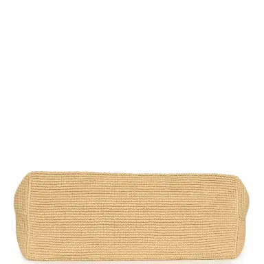 Chanel Chanel Coco Beach Maxi "Fluffy" Shopping Tote Light Beige Raffia and Calfskin Gold Hardware | Thumbnail 6 Chanel Chanel Coco Beach Maxi "Fluffy" Shopping Tote Light Beige Raffia and Calfskin Gold Hardware | Thumbnail 6