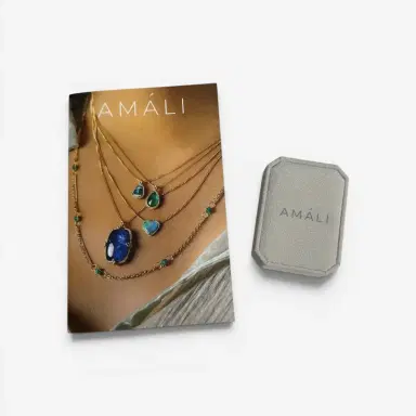 Amáli Amáli One of a Kind 18K Yellow Gold Ethiopian Opal Pendant Necklace by The Solist | Thumbnail 4 Amáli Amáli One of a Kind 18K Yellow Gold Ethiopian Opal Pendant Necklace by The Solist | Thumbnail 4