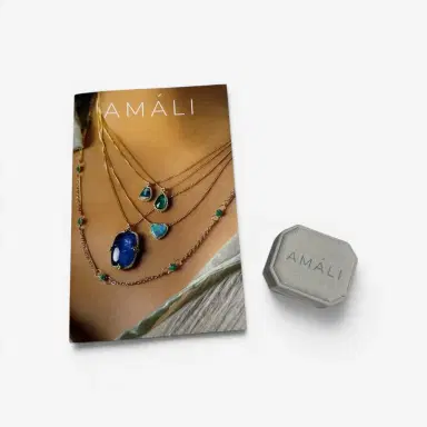 Amáli Amáli One of a Kind 18K Yellow Gold Labradorite Statement Ring Sz. 7 by The Solist | Thumbnail 5 Amáli Amáli One of a Kind 18K Yellow Gold Labradorite Statement Ring Sz. 7 by The Solist | Thumbnail 5