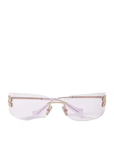Miu Miu Eyewear D-frame Gold-tone Sunglasses | Thumbnail 1 Miu Miu Eyewear D-frame Gold-tone Sunglasses | Thumbnail 1
