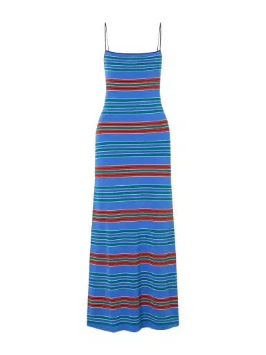 Faithfull Lucy Striped Cotton-blend Maxi Dress | Thumbnail 1 Faithfull Lucy Striped Cotton-blend Maxi Dress | Thumbnail 1