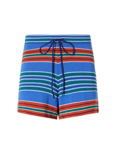 Faithfull Carlo Striped Jersey Shorts | Thumbnail 1 Faithfull Carlo Striped Jersey Shorts | Thumbnail 1