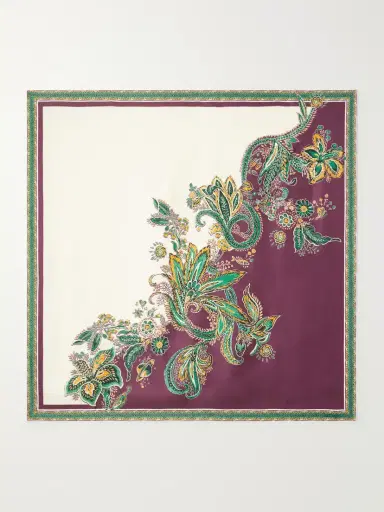 ALÉMAIS Ruthie Floral-print Silk-twill Scarf | Thumbnail 5 ALÉMAIS Ruthie Floral-print Silk-twill Scarf | Thumbnail 5