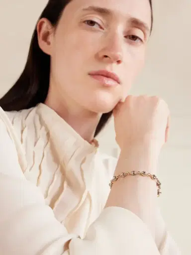 Lucy Delius 14-karat Gold Rhodium-plated Diamond Bracelet | Thumbnail 2 Lucy Delius 14-karat Gold Rhodium-plated Diamond Bracelet | Thumbnail 2