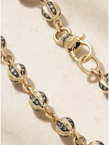 Lucy Delius 14-karat Gold Rhodium-plated Diamond Bracelet | Thumbnail 3 Lucy Delius 14-karat Gold Rhodium-plated Diamond Bracelet | Thumbnail 3