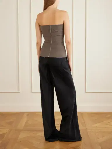 Rick Owens Strapless Wool-blend Bustier Top | Thumbnail 3 Rick Owens Strapless Wool-blend Bustier Top | Thumbnail 3