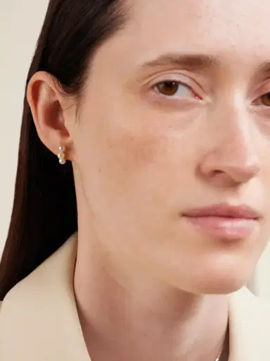 Mizuki 14-karat Gold Pearl Earrings | Thumbnail 2 Mizuki 14-karat Gold Pearl Earrings | Thumbnail 2